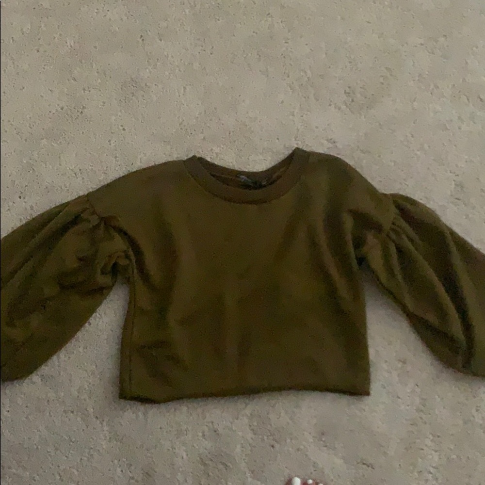 Long Sleeve Crop Top | Boohoo
